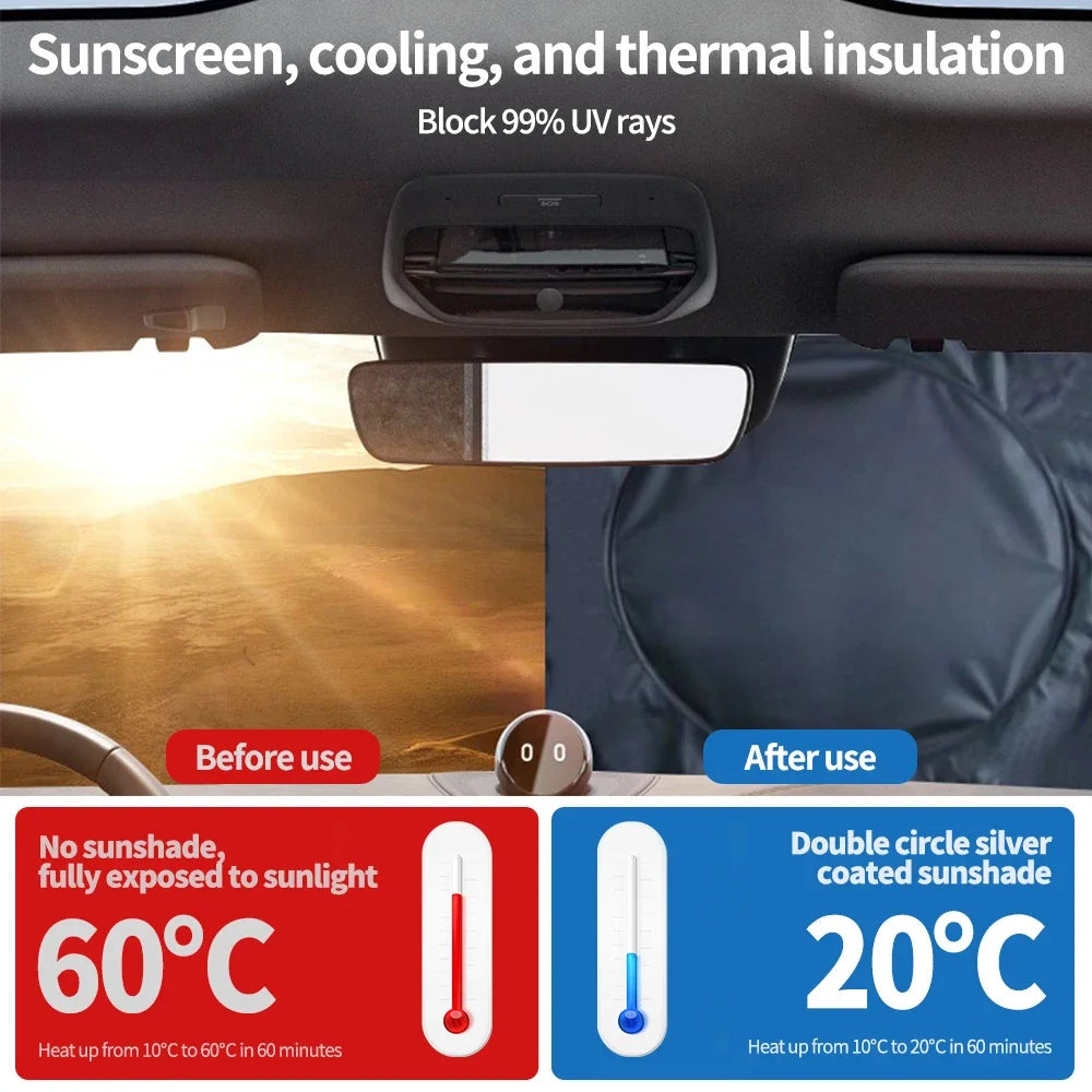 Apex Drive Windshield Sun Umbrella
