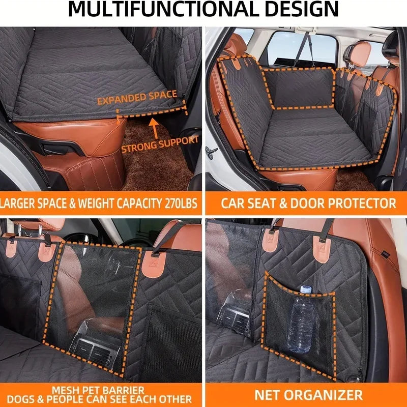 Apex Drive Dog Car Seat Cover & Hammock