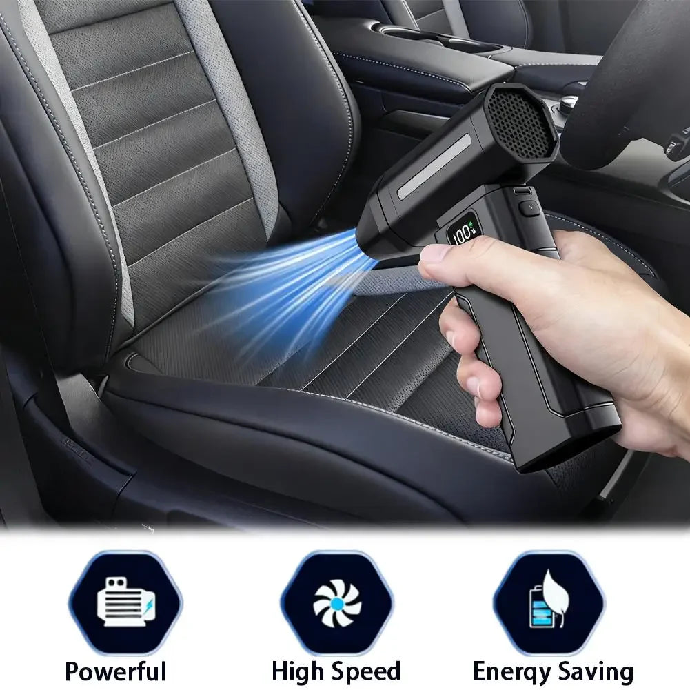 Apex Drive Turbo Jet — Cordless High-Power Air Duster & Car Blower